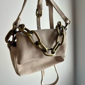Free People Charlie Chain Crossbody Bag in leather, never used!!